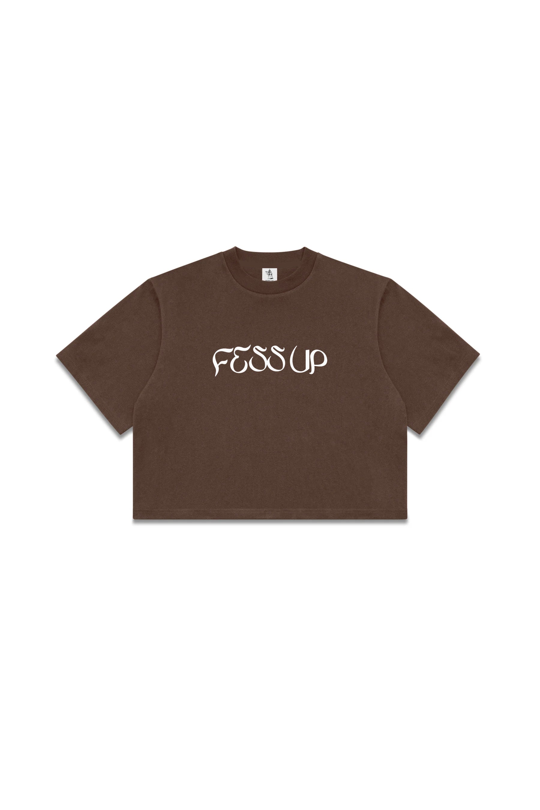Brown Script T-Shirt