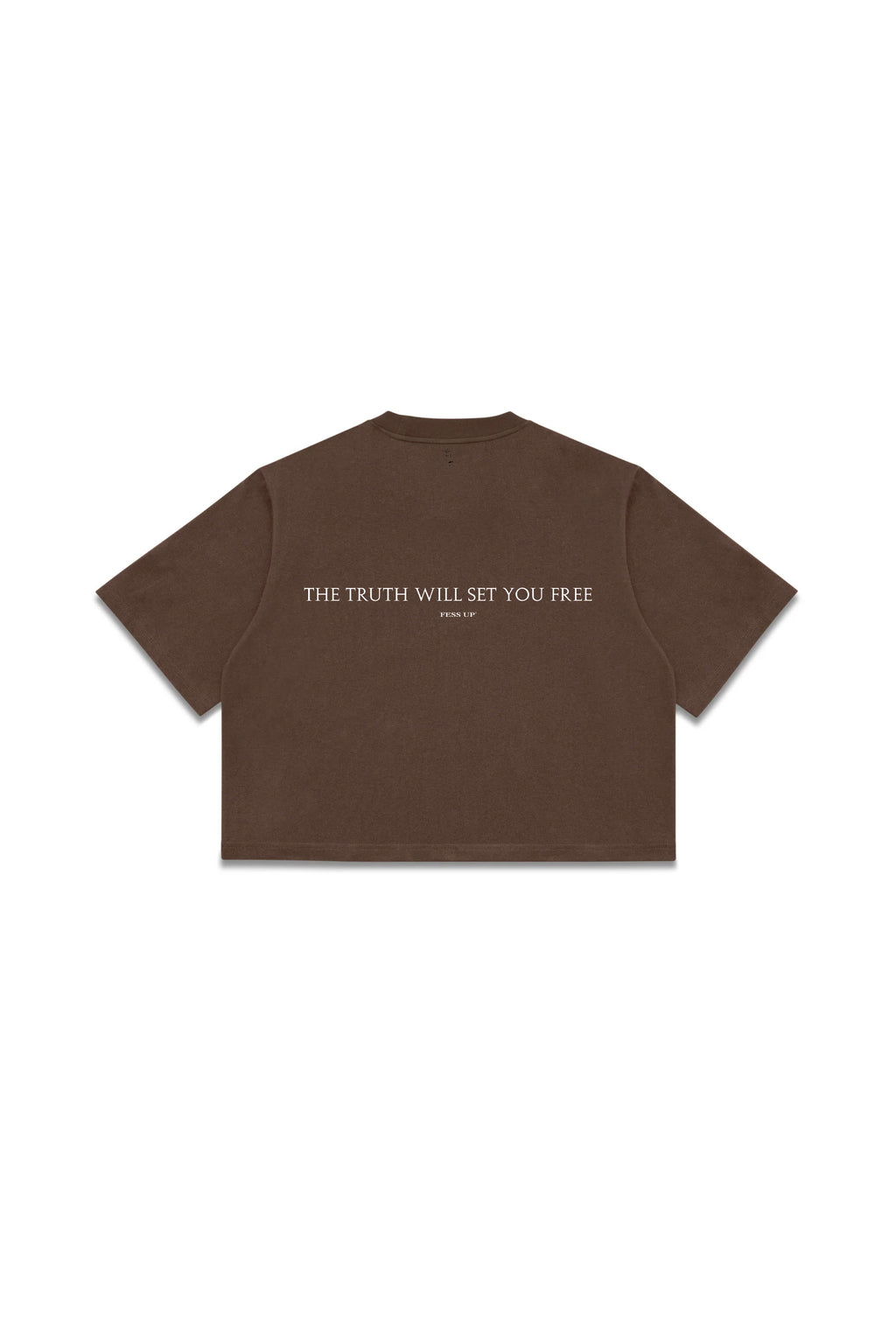 Brown Script T-Shirt